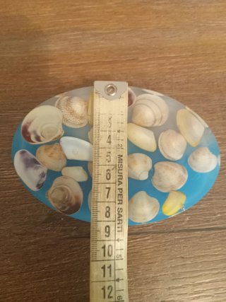 Portasapone tema mare conchiglie