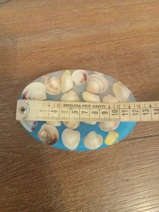 Portasapone tema mare conchiglie