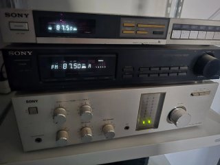 Equipo de sonido vintage Sony