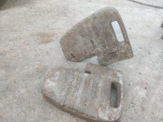 Contrapesos para tractor