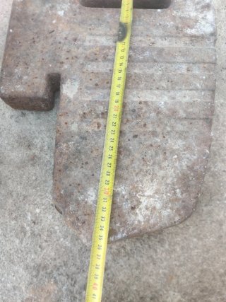 Contrapesos para tractor