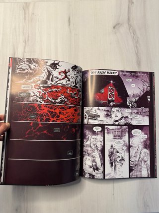 Matanza. Blanco, negro y sangre. Cómic Marvel