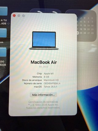 MacBook Air M1 13” | 8GB | 256GB |