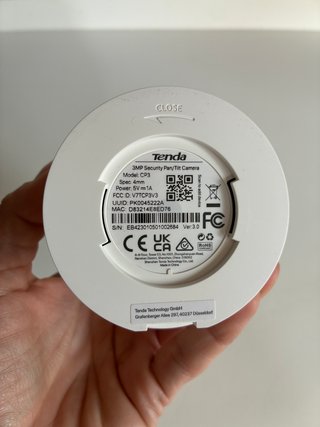 Cámara Tenda 3MP WiFi Pan/Tilt