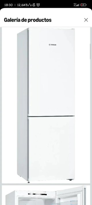 Nevera Combi Bosch Serie 4 KGN36VWEA