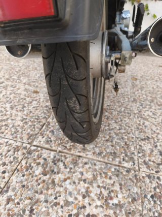 Moto 125cc Negra clipic radar 125