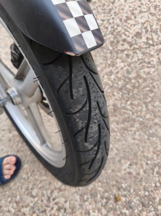 Moto 125cc Negra clipic radar 125