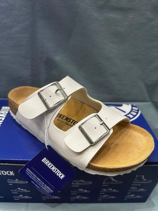 Birkenstock ciabatte bianche