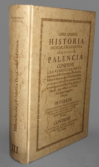 PALENCIA. HISTORIA SECULAR Y ECLESIASTICA. 3 TOMOS