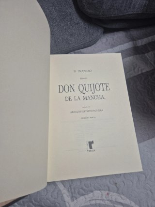 El ingenioso hidalgo Don Quijote de la Mancha