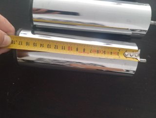 Juego de 4 Patas  Metal Cromado sofá muebles