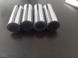 Juego de 4 Patas  Metal Cromado sofá muebles