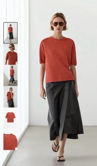 Jersey Lino - Talla M - Massimo dutti