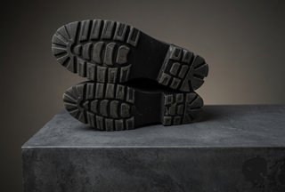 Mocasines de cuña negros