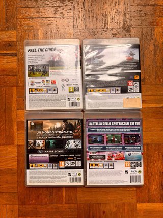 Lote 4 Juegos PS3: FIFA 15,GTA V, CoD Ghosts, Buzz
