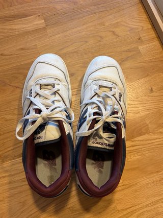 New Balance 550 Blanco/Azul Marino