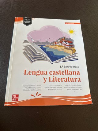 Libro castellano y literatura 1 bachillerato