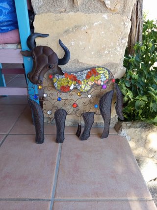 4 Toros Decorativos Colgantes