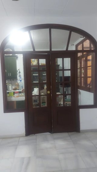 Ventanas de madera con cristales