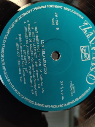 Vinilo Los Relampagos