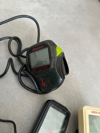 Lote velocímetros ciclismo antiguos