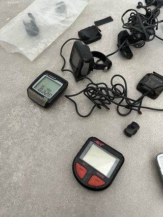 Lote velocímetros ciclismo antiguos