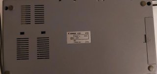 Ordenador Canon V20 MSX  Retroinformática años 80