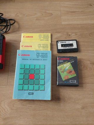 Ordenador Canon V20 MSX  Retroinformática años 80