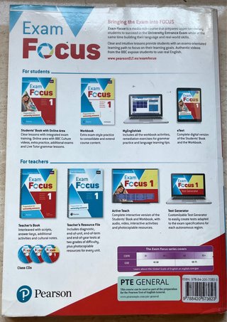 Exam Focus 1 Student's Book Print & Digital Int...