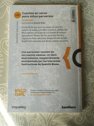 Libros lectura Roald Dahl y Daniel Nesquens