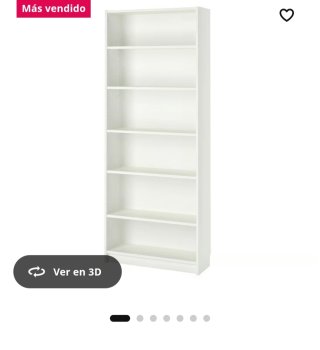 Estantería BILLY IKEA Blanca