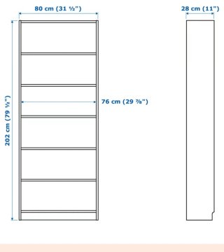 Estantería BILLY IKEA Blanca