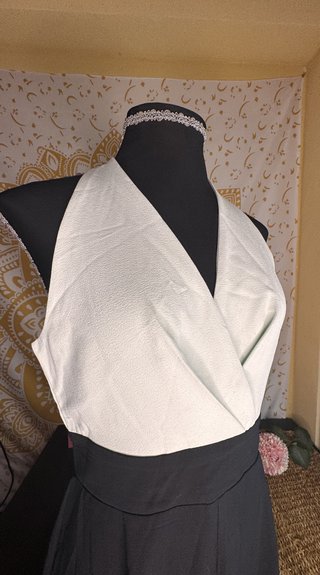 Mono de Vestir Bicolor Turquesa y Negro Talla M