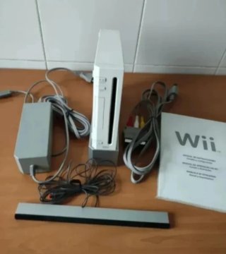 Consola Nintendo Wii Blanca Completa