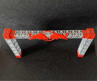 Puente Scalextric Red Bull Maquetas