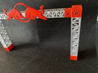 Puente Scalextric Red Bull Maquetas