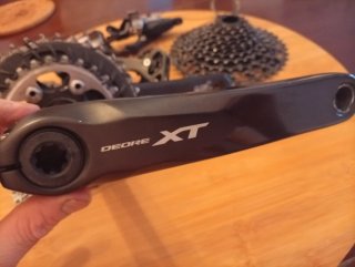 Grupo Shimano XT/SLX 2x11
