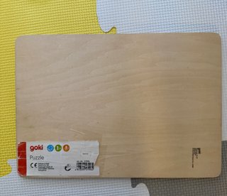 Puzzle madera Goki vehículos bebé
