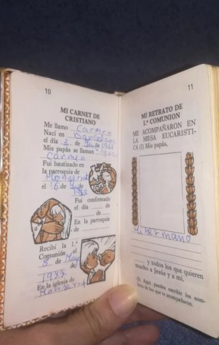 Libro COMUNIÓN 1973