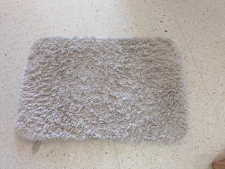 Alfombra de ducha beige