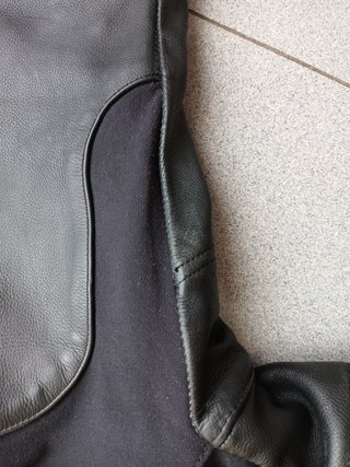 Pantalón de cuero para moto Blizzard