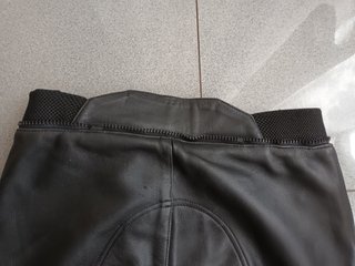 Pantalón de cuero para moto Blizzard