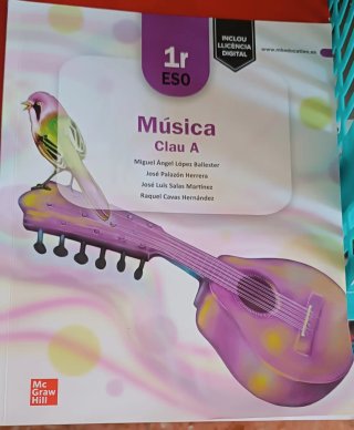 Libro Música 1º ESO Clau A