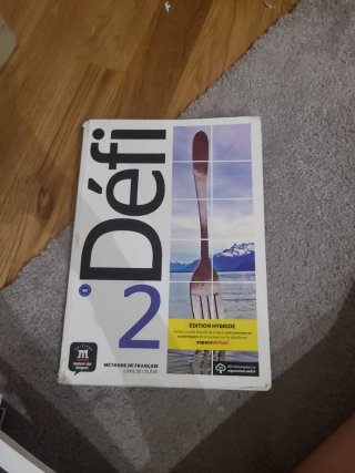 Méthode de français Défi 2 A2 Livre de l'élève,...