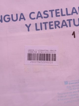 Lengua castellana y literatura 1o ESO