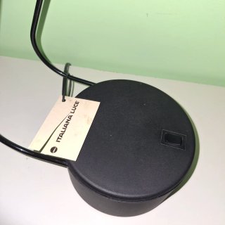 Lampada da scrivania nera