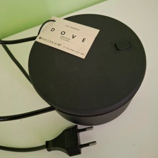 Lampada da scrivania nera