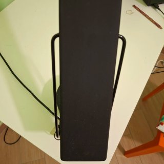 Lampada da scrivania nera