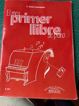 El meu primer llibre de piano