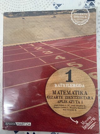 Matematika Gizarte Zientzietara Aplikatuta I.